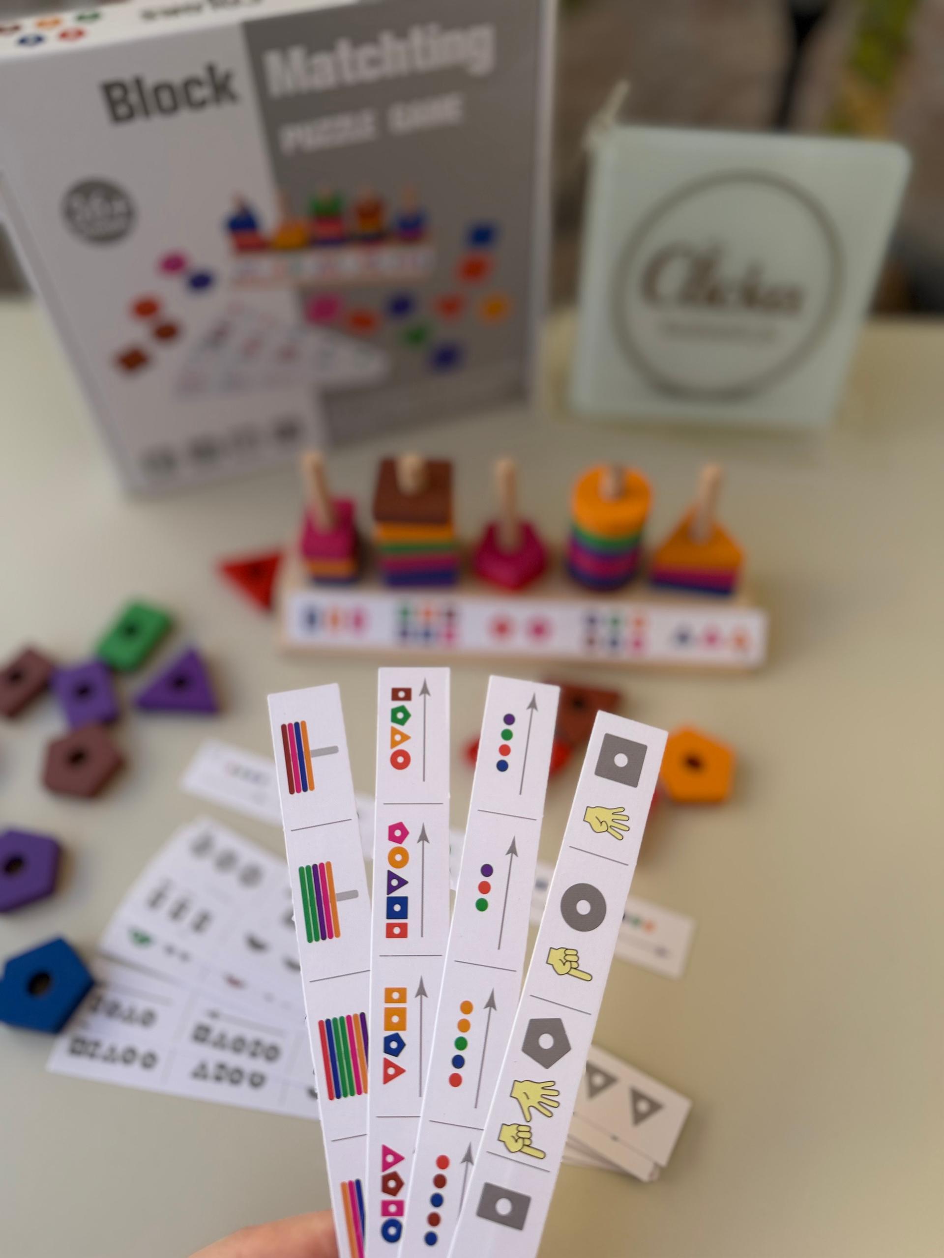 Block matching puzzle game