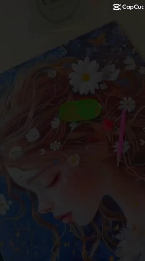 Diamond Painting Kit, Flower Girl video 7
