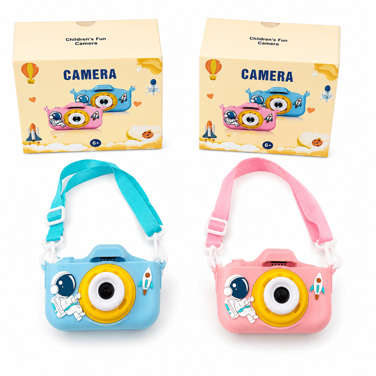 Kids Digital Camera with Astronaut Design