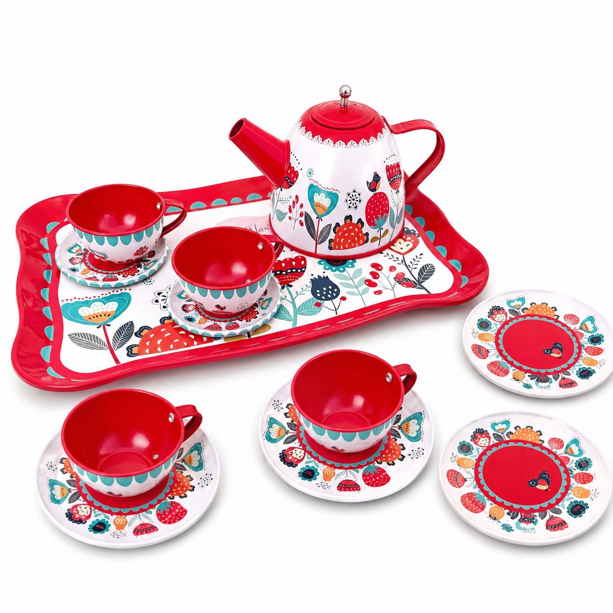 Kids Metal Tea Set