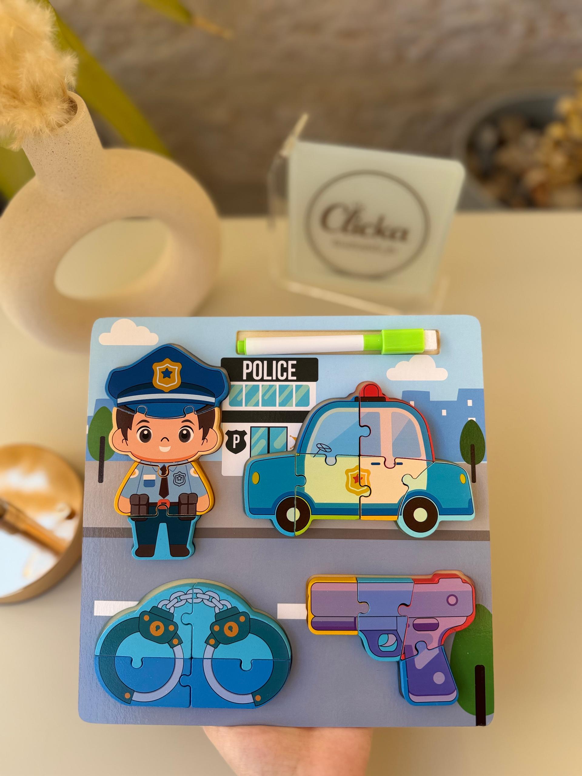 Police Puzzle Board