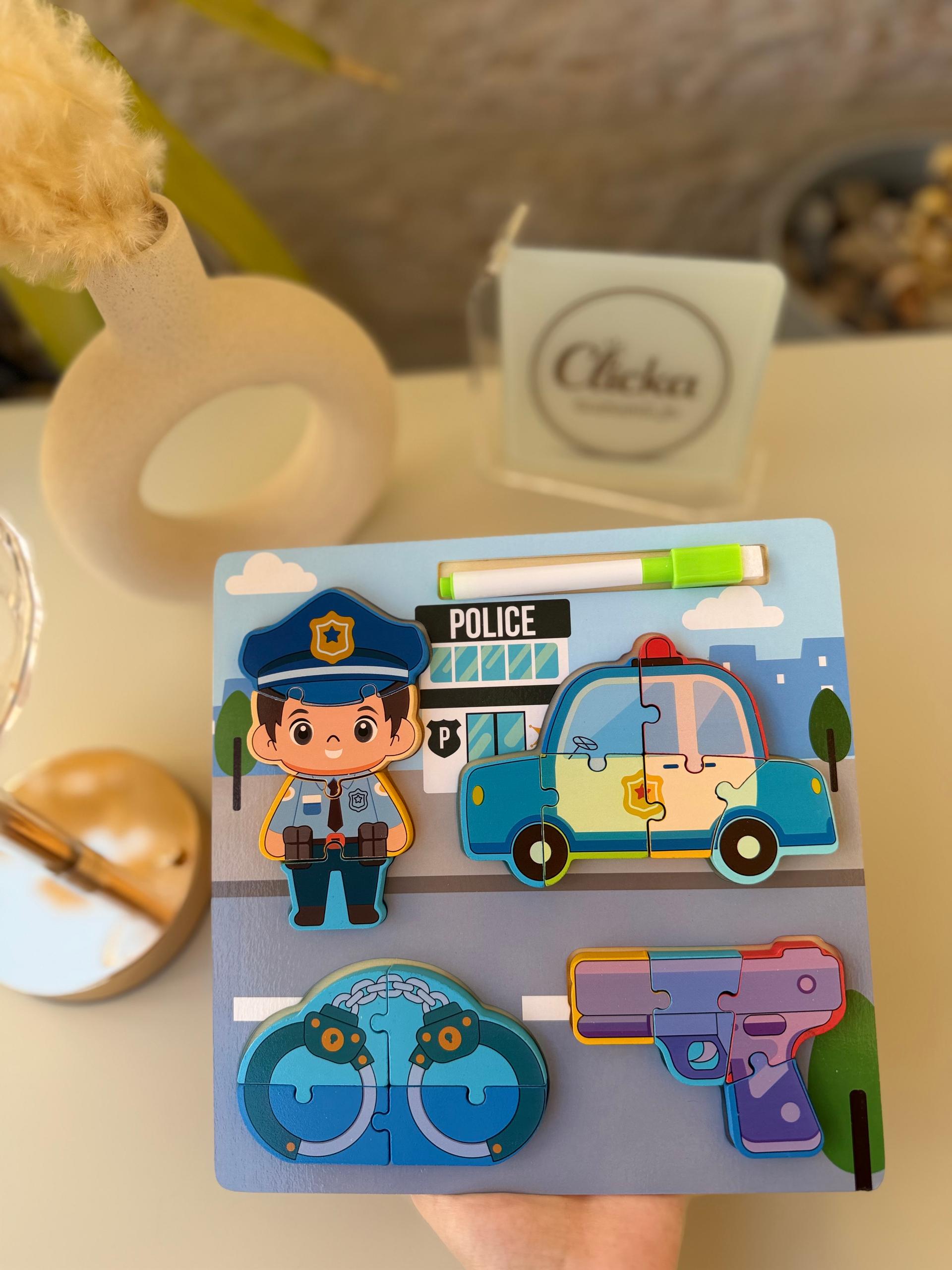 Police Puzzle Board