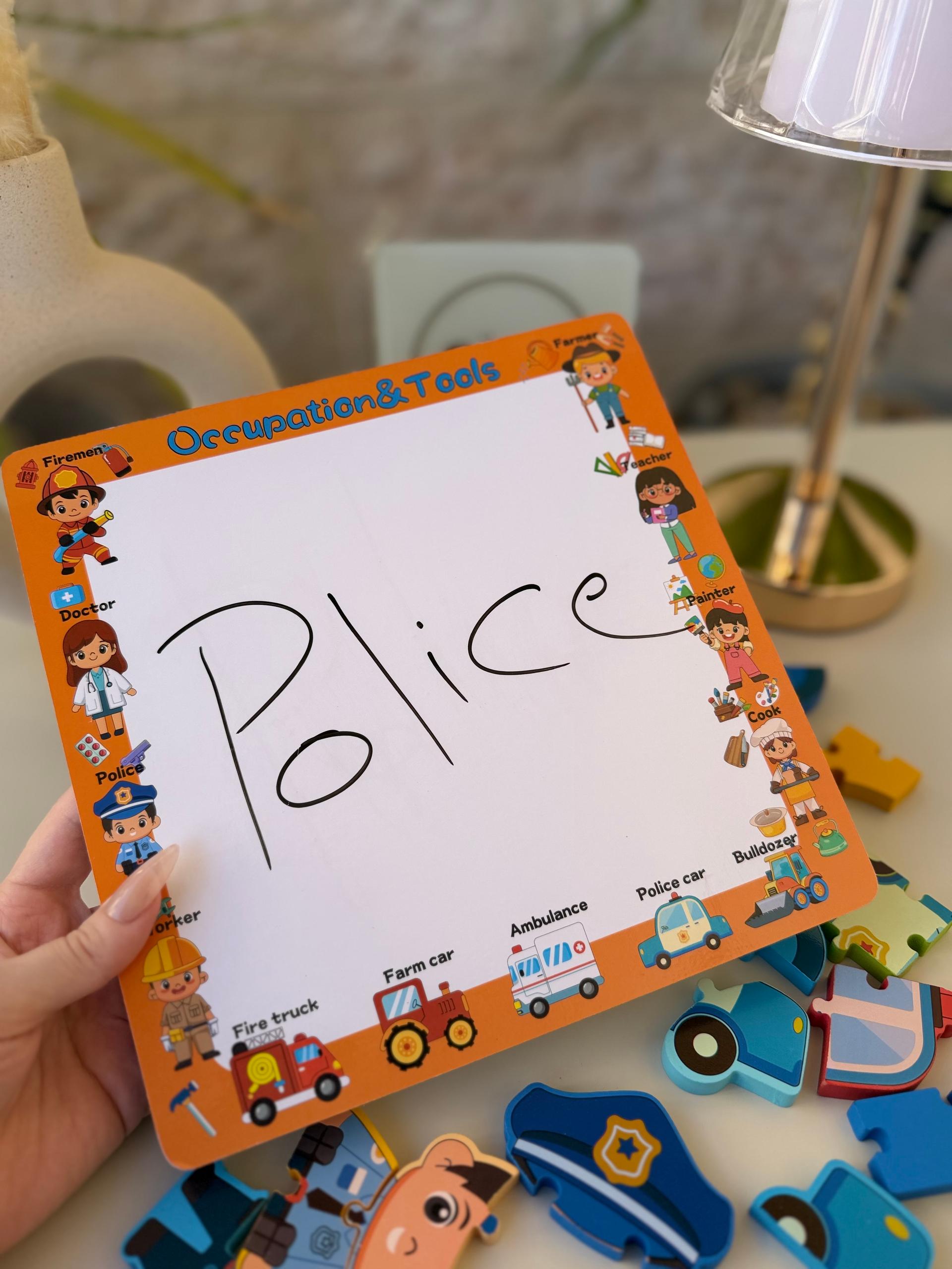 Police Puzzle Board