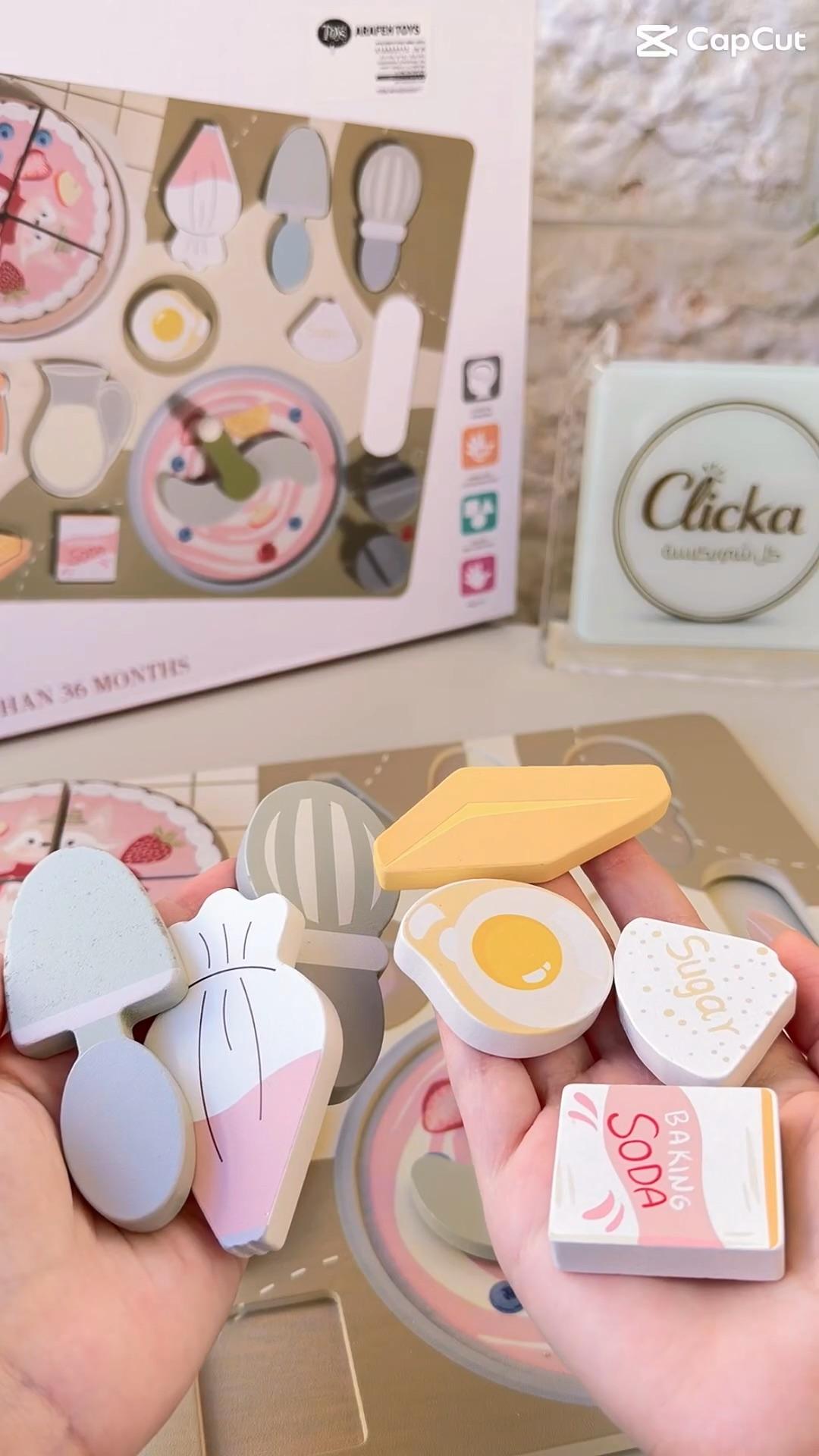 Wooden Cake Making Challenge Board video 7