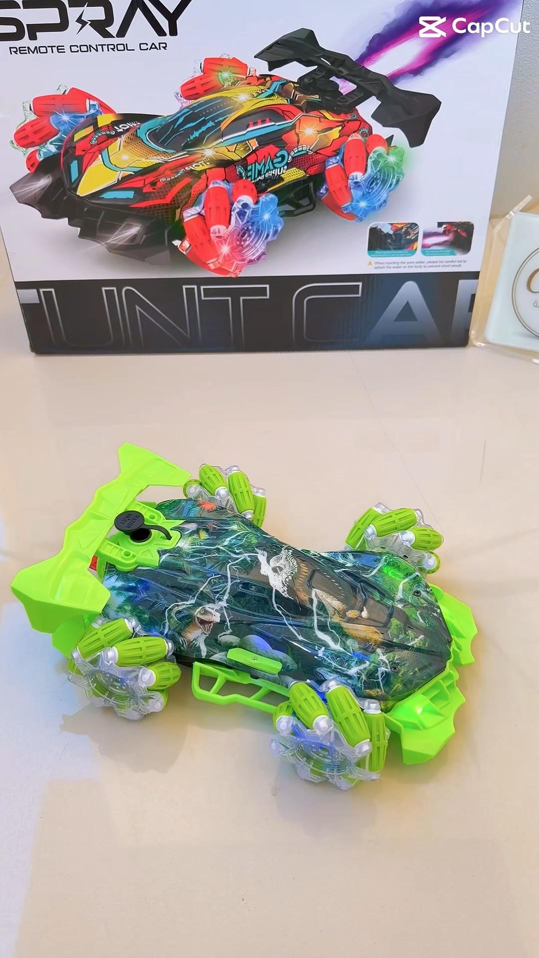 Smart Spray Remote Control Car with Stunt Moves video 5