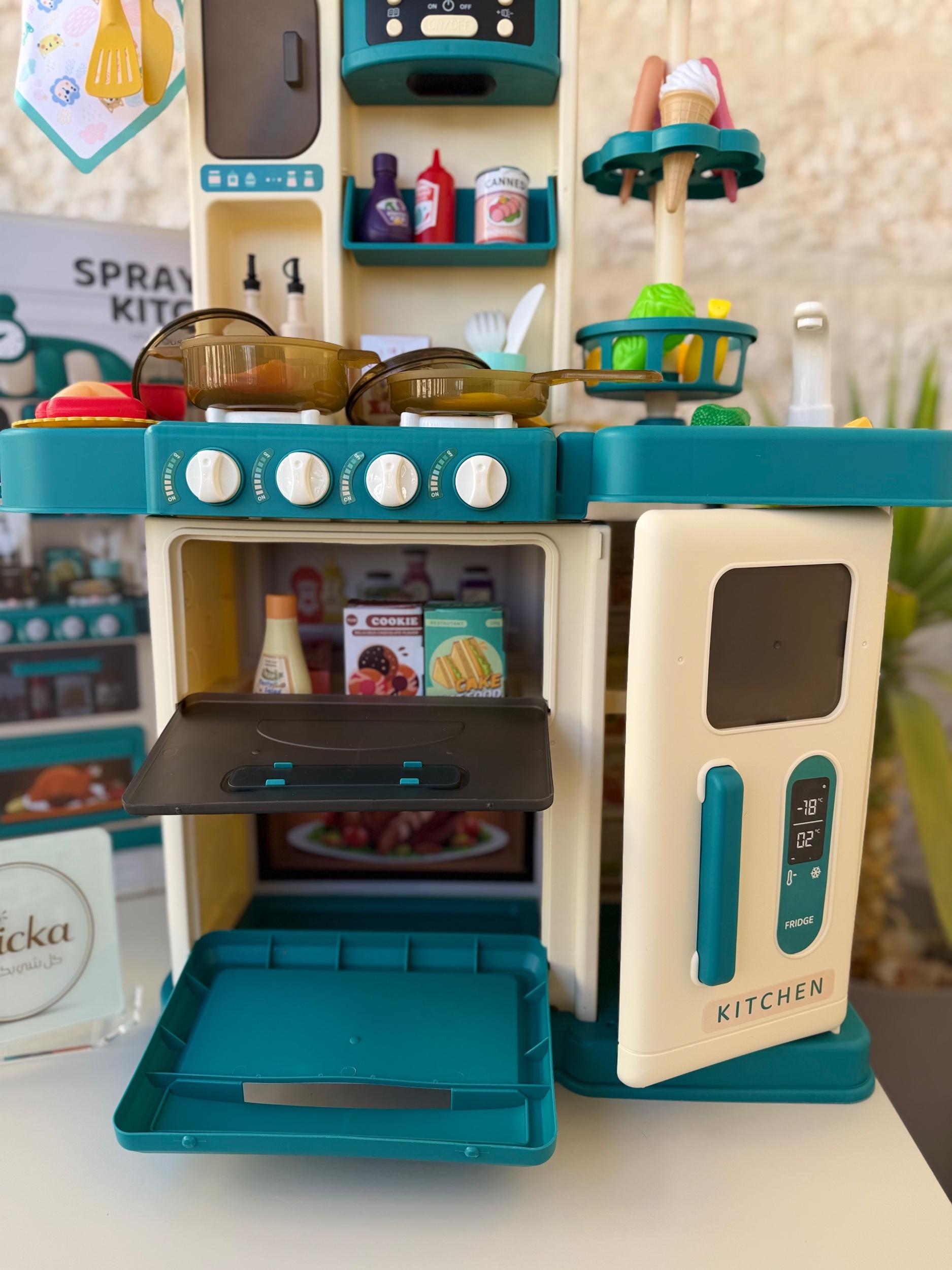 מטבח אינטראקטיבי לילדים עם אביזרים