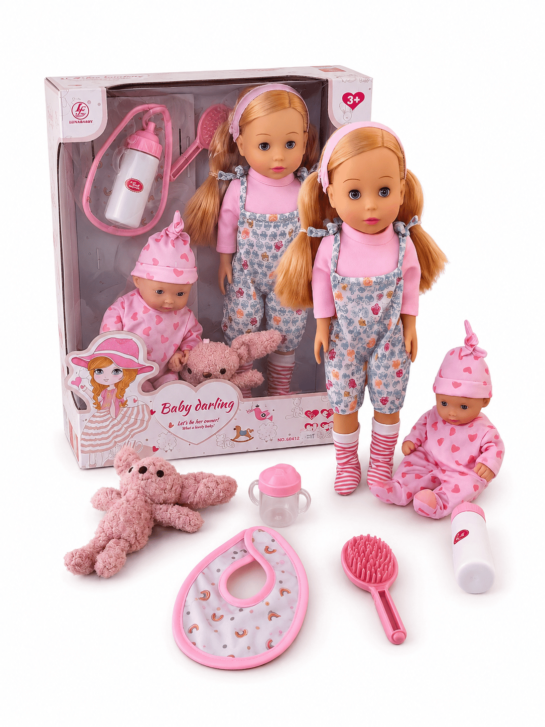 Baby Care Doll Set with Accessories