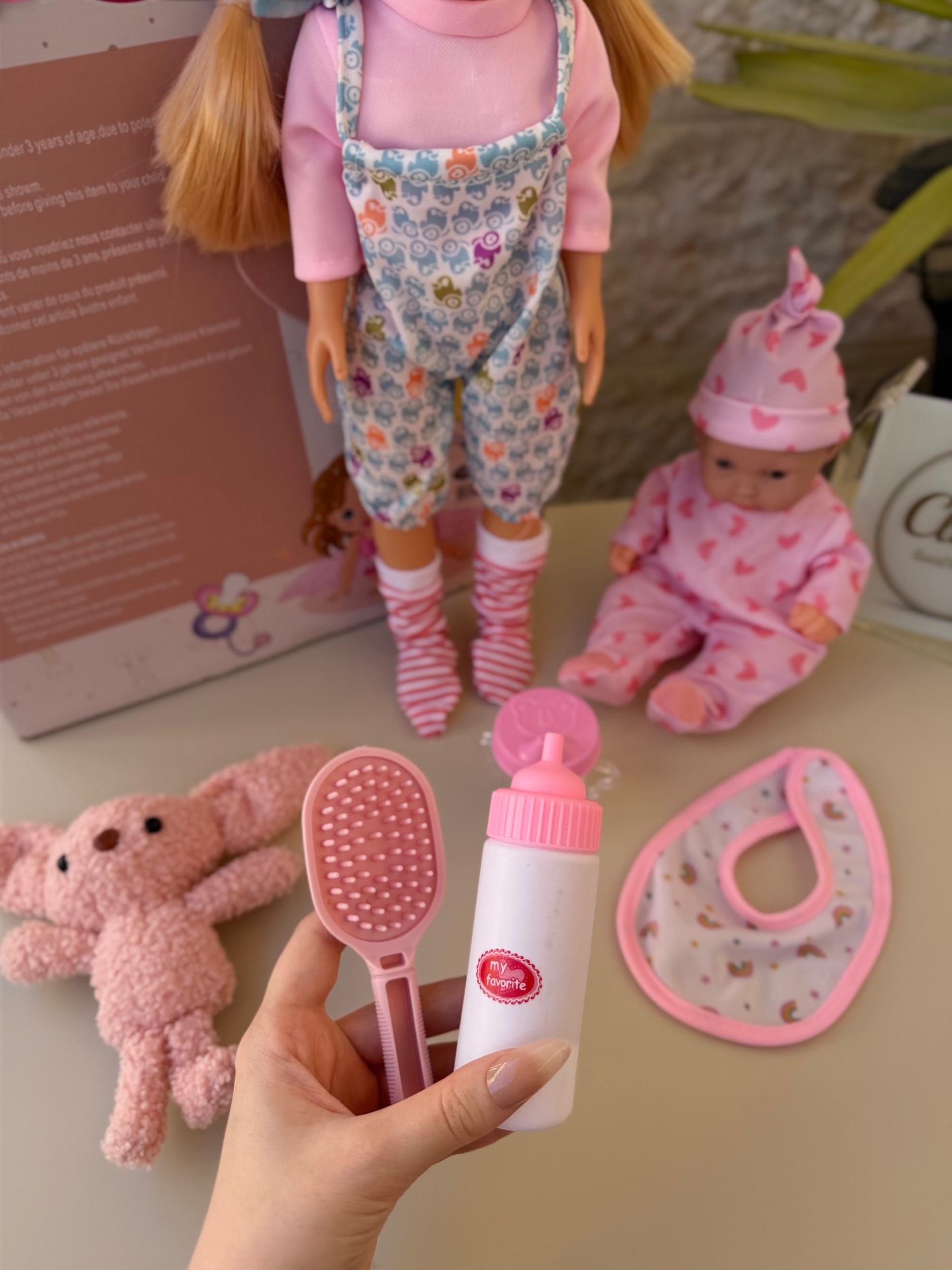 Baby Care Doll Set with Accessories