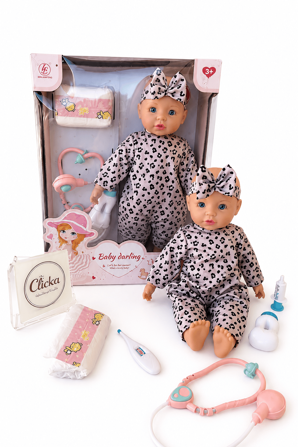 Little Doctor Doll with Care Bag