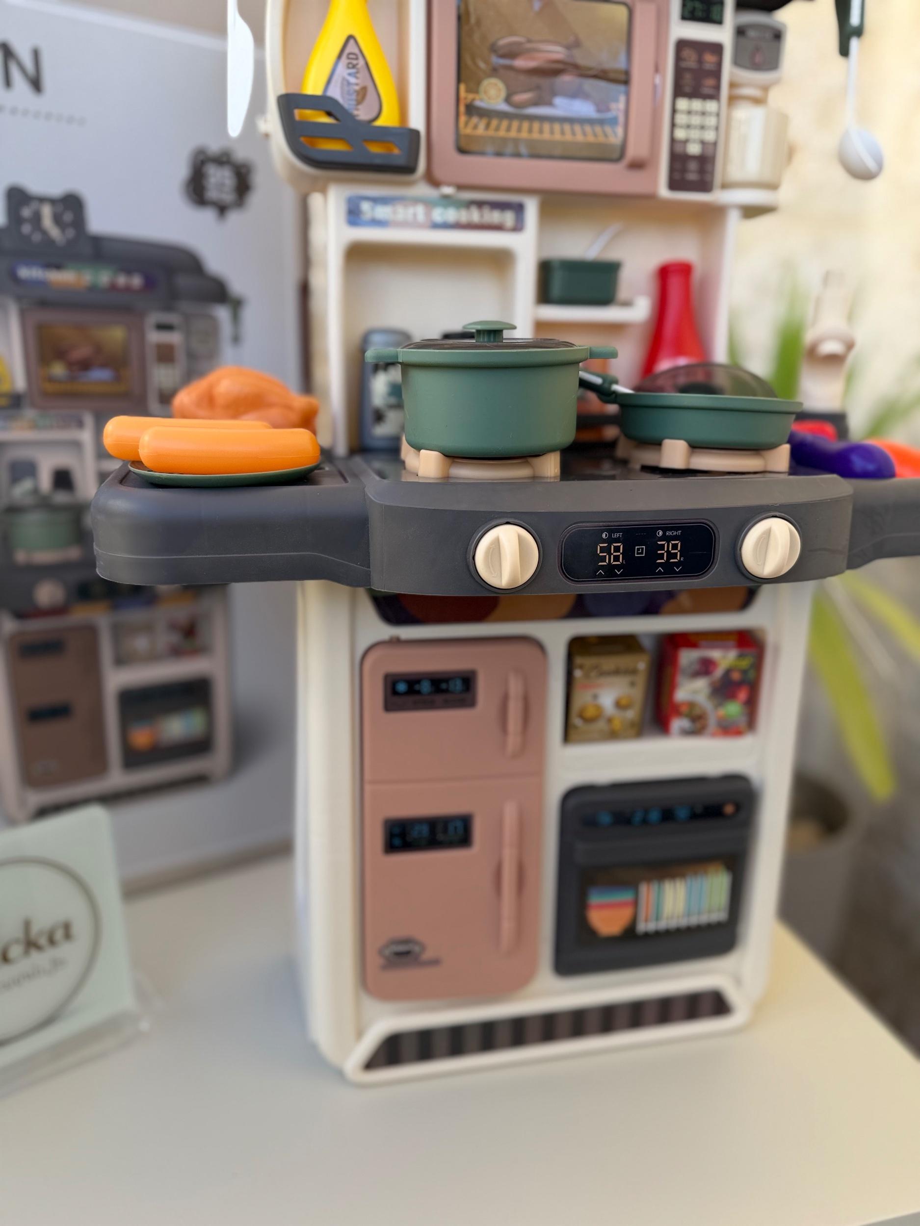 Kids Educational Kitchen with Water Tap