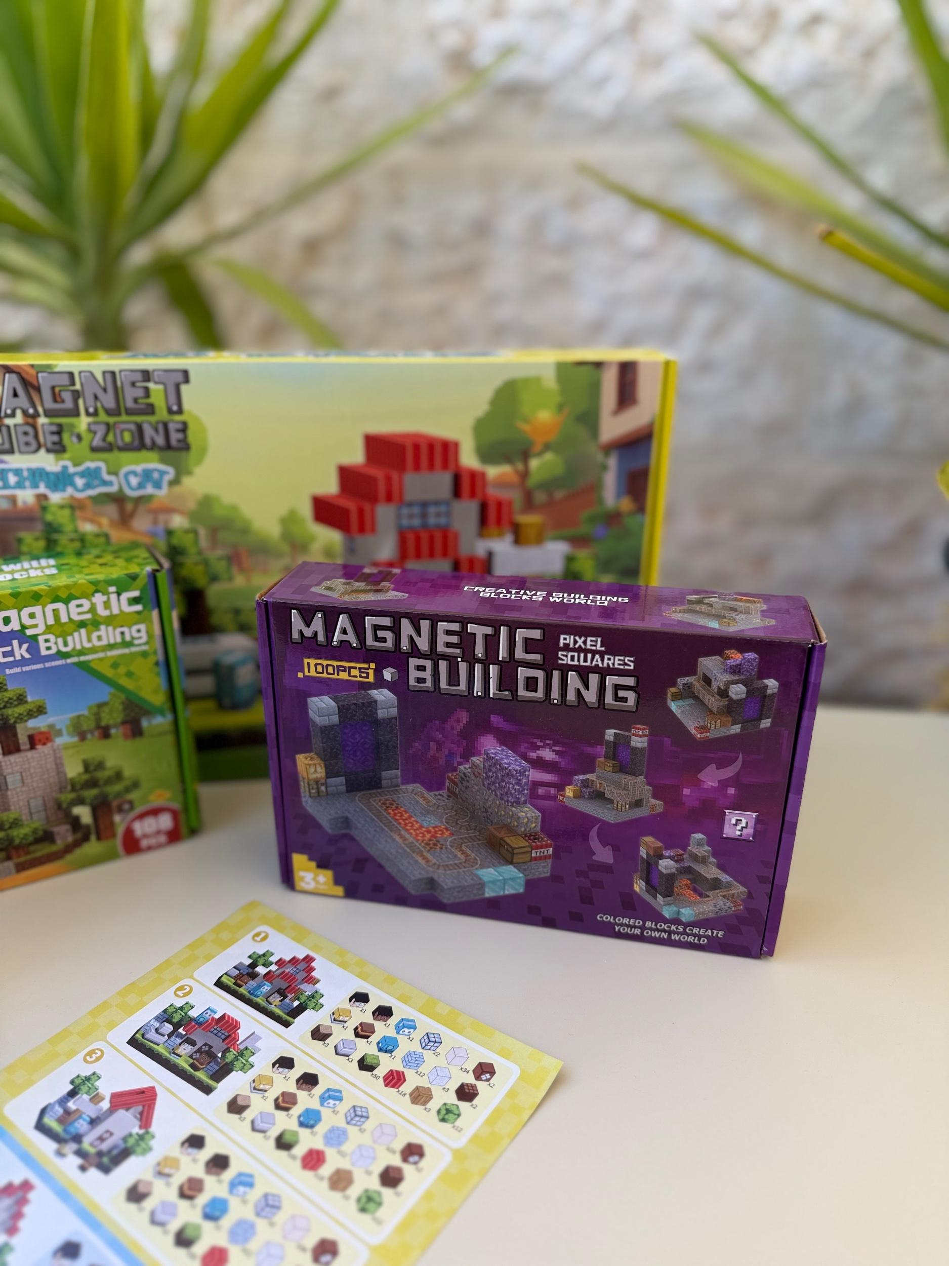 3D Magnetic Building Blocks Set