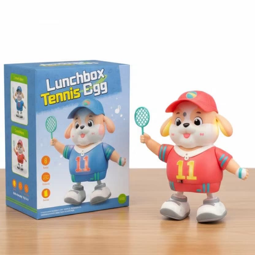 Light Up Dancing Tennis Dog with Music