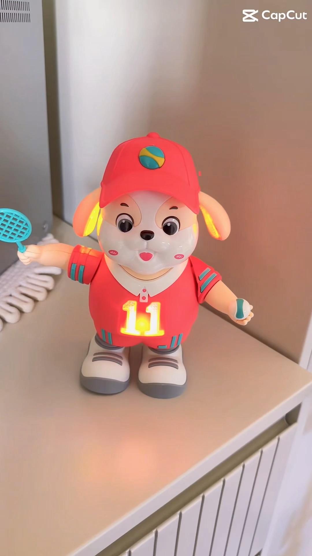 Light Up Dancing Tennis Dog with Music video 6