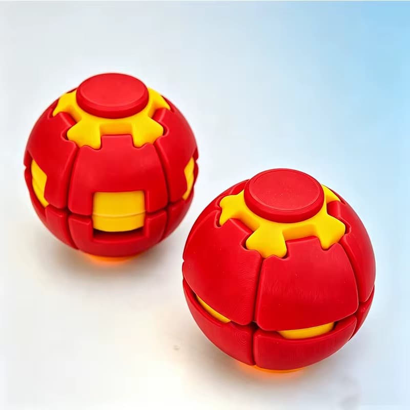كرة فيدجيت الدوارة المضيئة – Fidget Gyro Ball