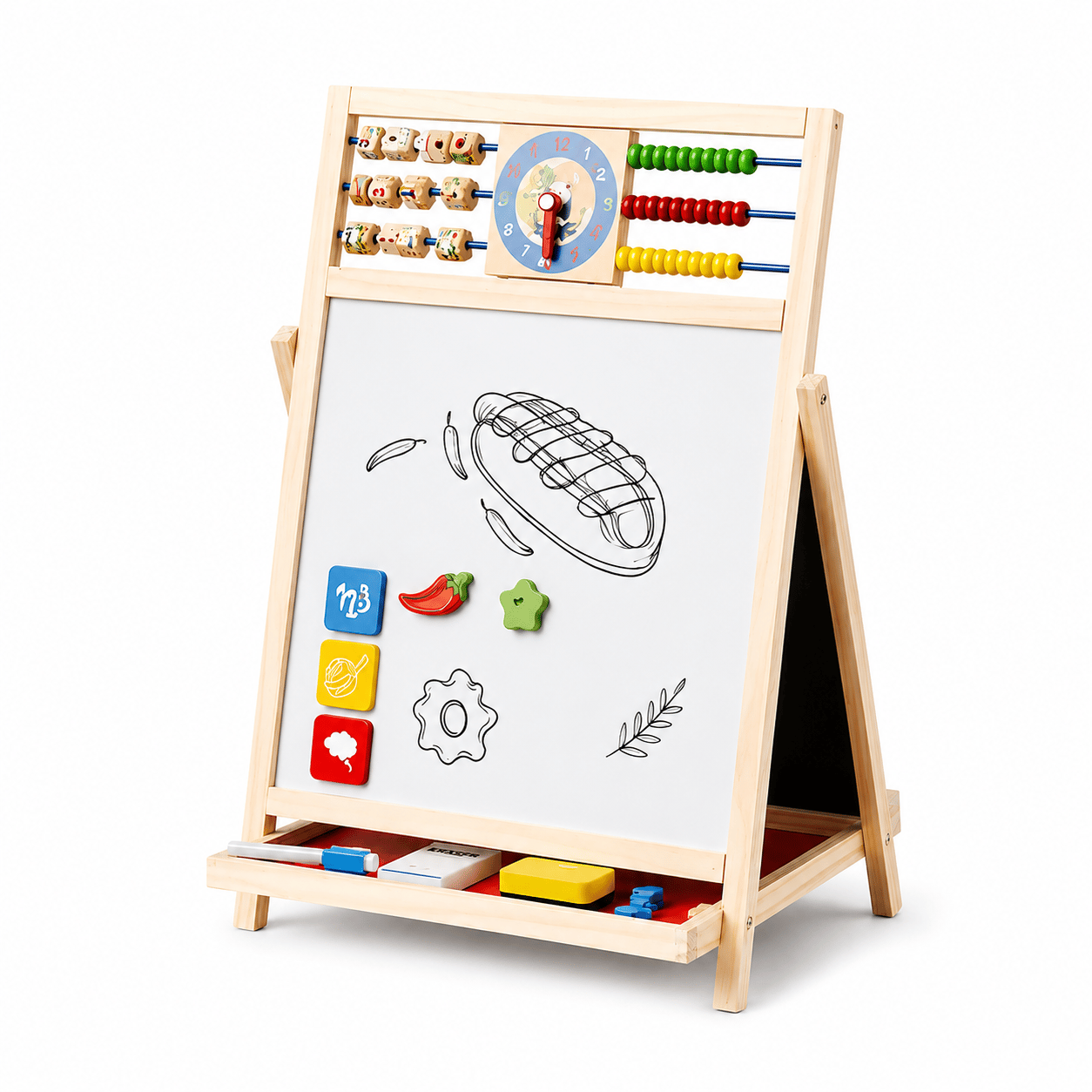 4-in-1 Educational & Creative Kids Board