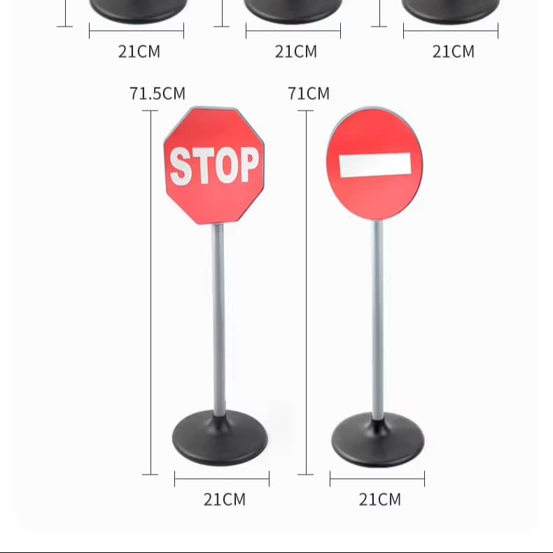 Kids' Traffic Sign Set