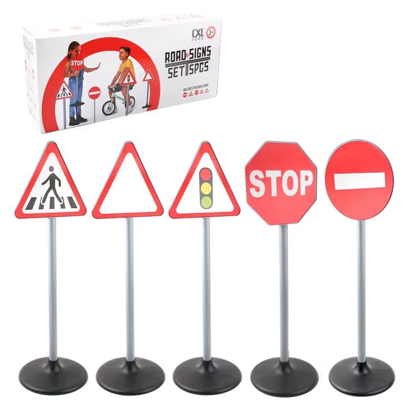 Kids' Traffic Sign Set