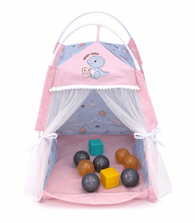 Baby Dino Doll with Play Tent thumbnail 3