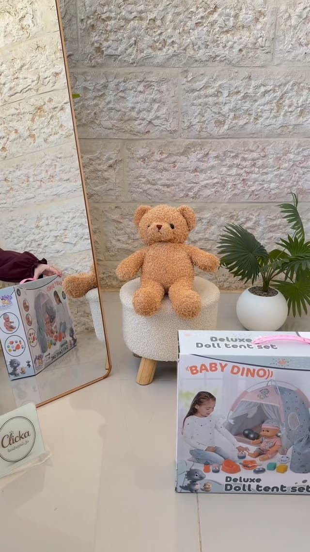 Baby Dino Doll with Play Tent video 5