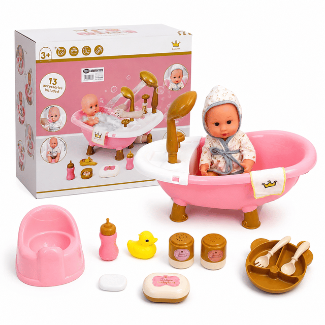 Little Doll Bath Set 🩷 thumbnail 1