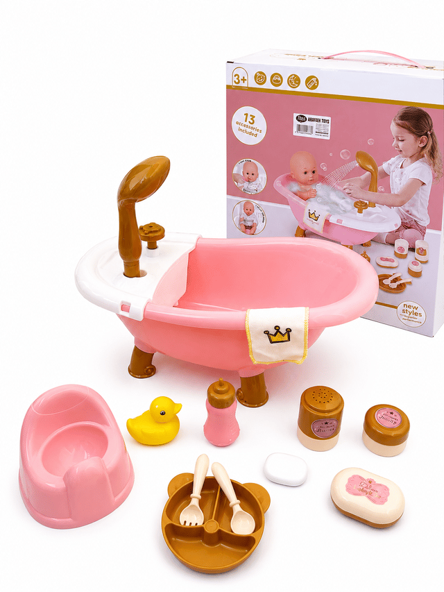 Little Doll Bath Set 🩷 thumbnail 2