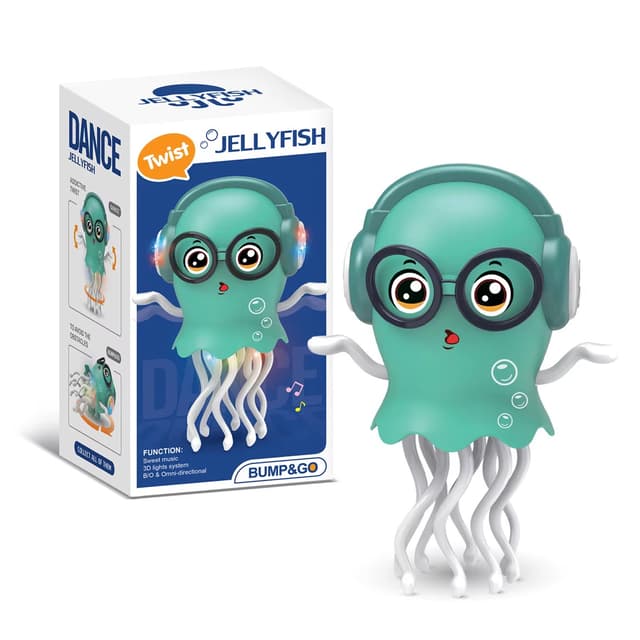 Dancing Light-Up Octopus Toy thumbnail 3
