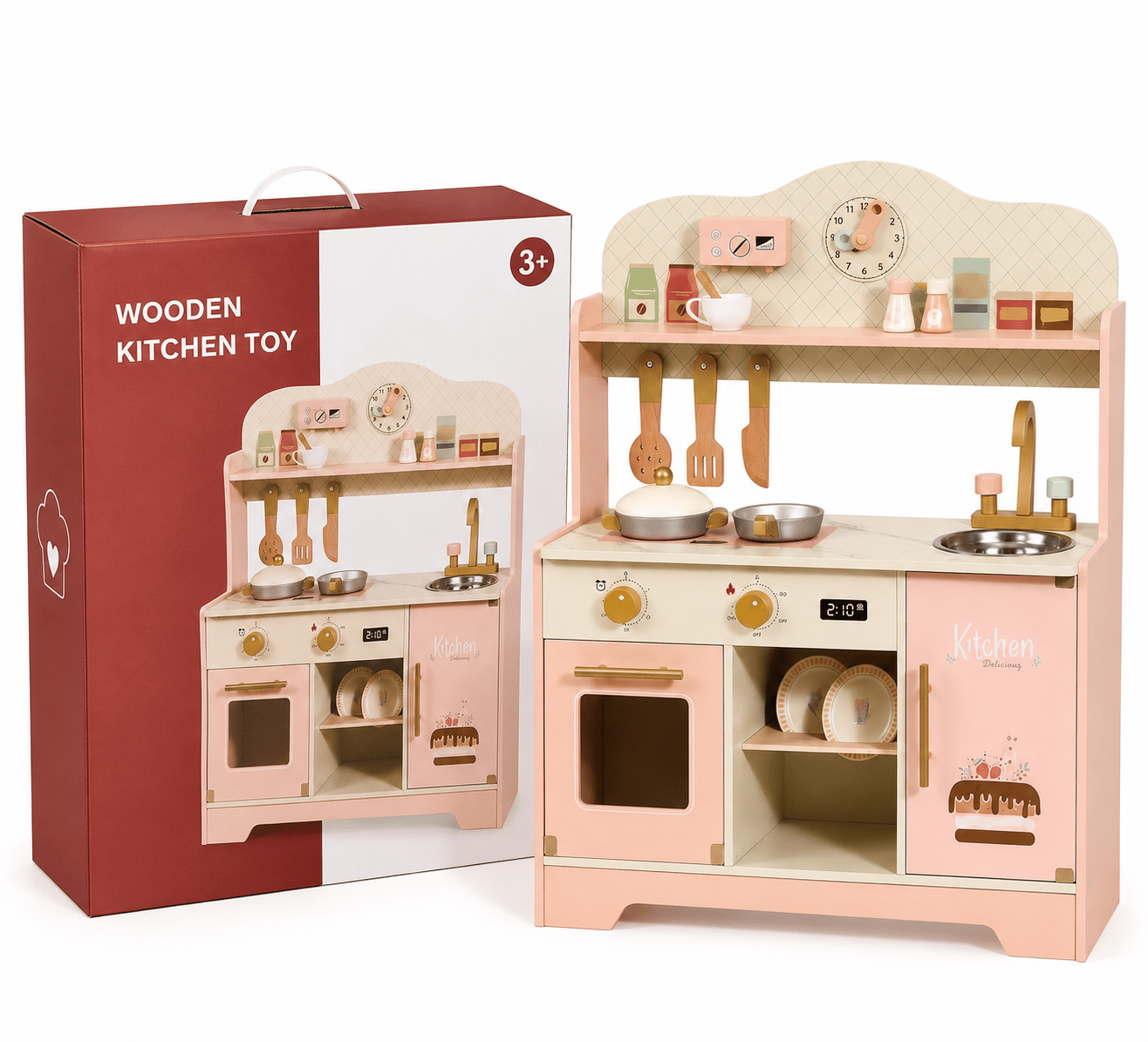 Wooden Dream Kitchen for Kids