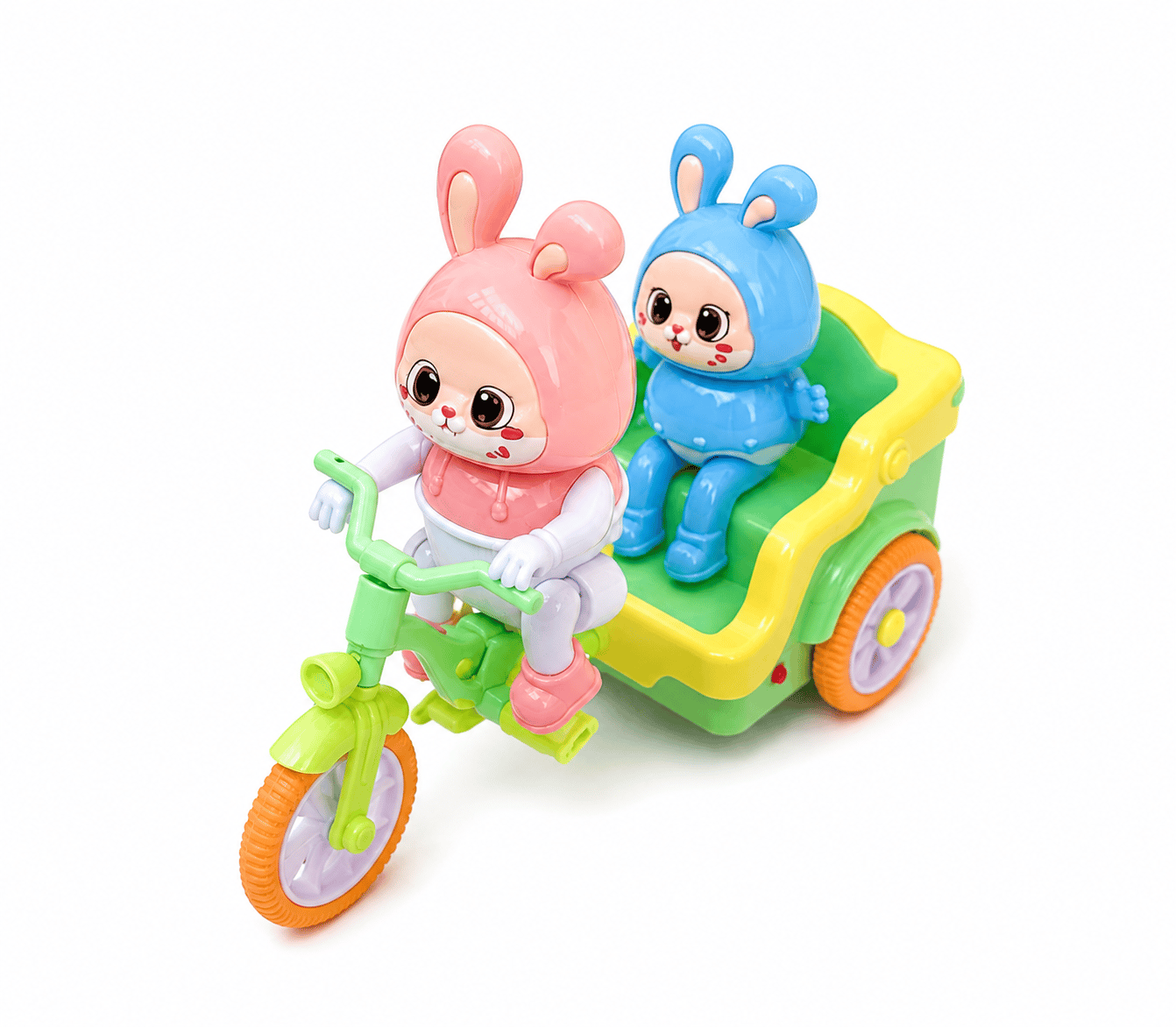 Happy Bunny Tricycle with Trailer