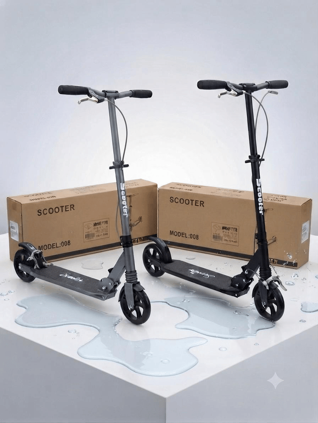 Professional Folding Scooter with Shock Absorption thumbnail 1