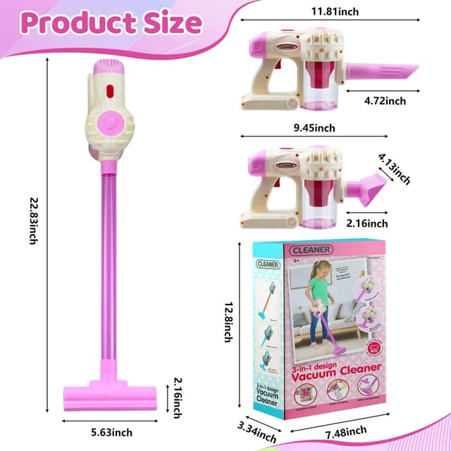 Kids' Vacuum Cleaner with Suction thumbnail 5