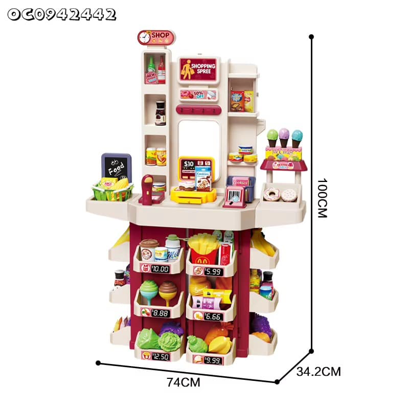 Interactive Kids’ Supermarket 🛍